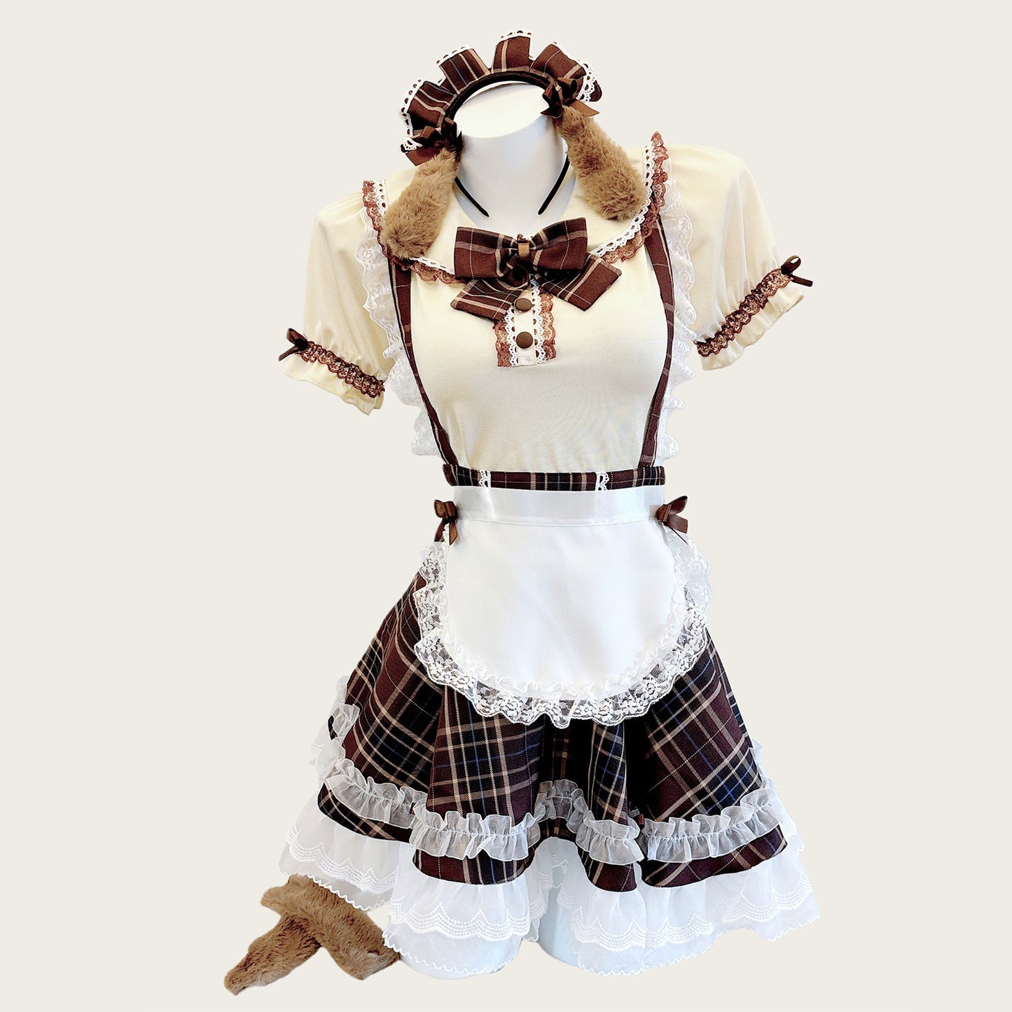 甘いチョコカラーに恋をするわんこ系かわいいメイドコスプレ【BOLOLI】