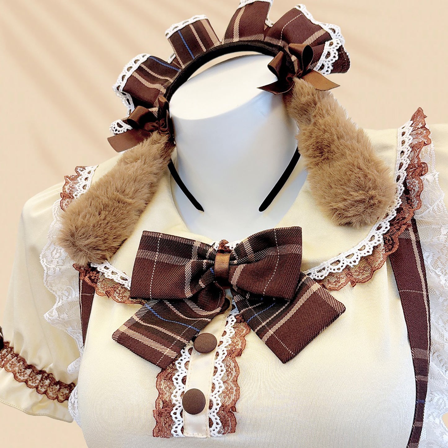 甘いチョコカラーに恋をするわんこ系かわいいメイドコスプレ【BOLOLI】