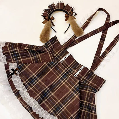 甘いチョコカラーに恋をするわんこ系かわいいメイドコスプレ【BOLOLI】