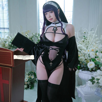 葬送のフリーレン フェルンセクシーオープンヒップシスターコスプレ【火華家】