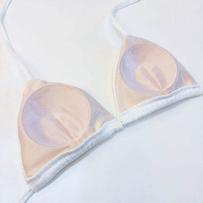 ふわもこネコ耳フード付きセクシーキュートなボディスーツコスチューム 白【BOLOLI】