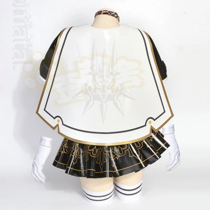 ニーアオートマタ 2B風エナメルアンドロイドJK制服豪華8点フルセット【歪萌舍】