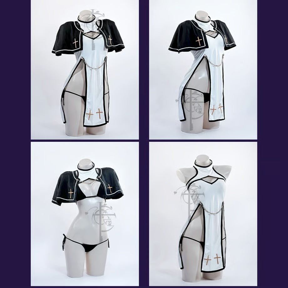 浄罪神官 セクシーセパレートシスターコスプレセット【十六夜工坊】