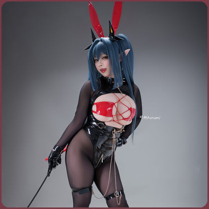 アズールレーン レーゲンスブルクセクシー小悪魔ボディスーツとレオタードコスプレ【歪萌舍】