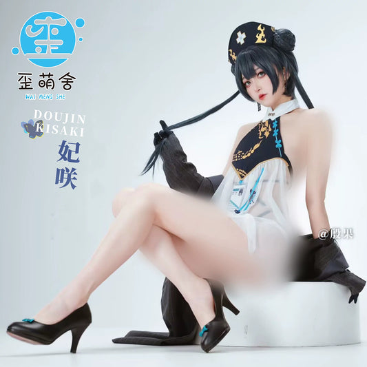 ブルアカ 正装×極限露出 竜華キサキ チャイナ風チュールスカート【歪萌舍】
