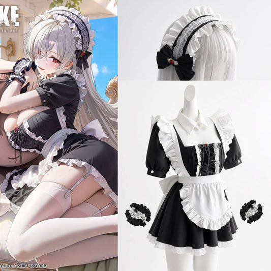 NIKKE シンデレラ 胸元編み上げセクシーメイド服豪華フルセット【火華家】