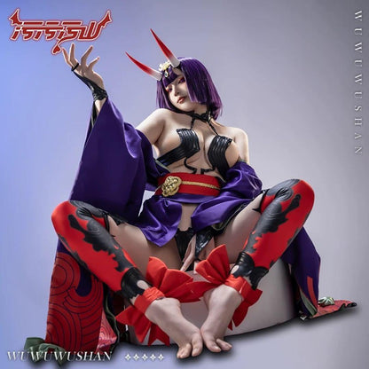 魅惑ボディラインが映えるFGO酒呑童子コスプレ セクシー着物コスプレ【汚汚汚山】